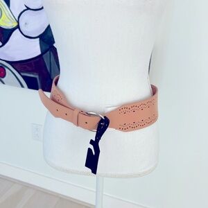 LEVI’S CORSET STYLE LACER CUT HIGH WAIST BELT LEATHER WOMEN SIZE-L